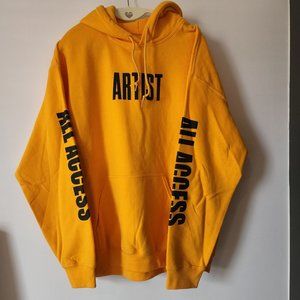 Wooji Tour Artist Yellow Hoodie